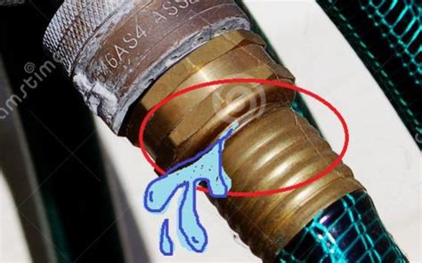 why does my hose connection leak|How to Fix a Leaking Garden Hose